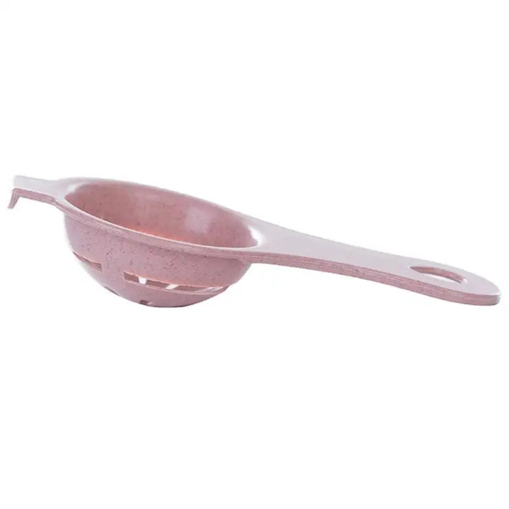 Egg Yolk White Separator Separates Sieve Kitchen Tool Baking Accessory Mini Egg Yolk White Separator With Silicone Holder Cocina