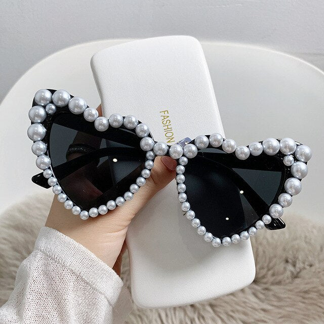 Cat Eye Heart Sunglasses