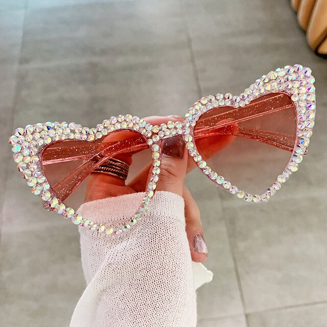 Cat Eye Heart Sunglasses