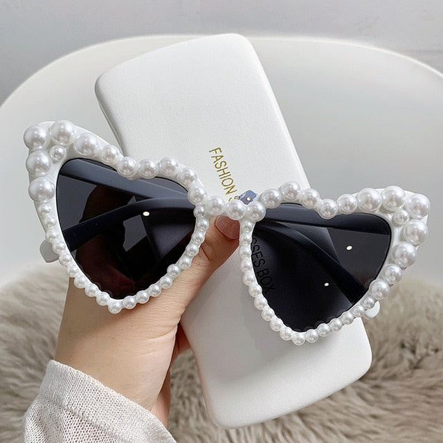 Cat Eye Heart Sunglasses