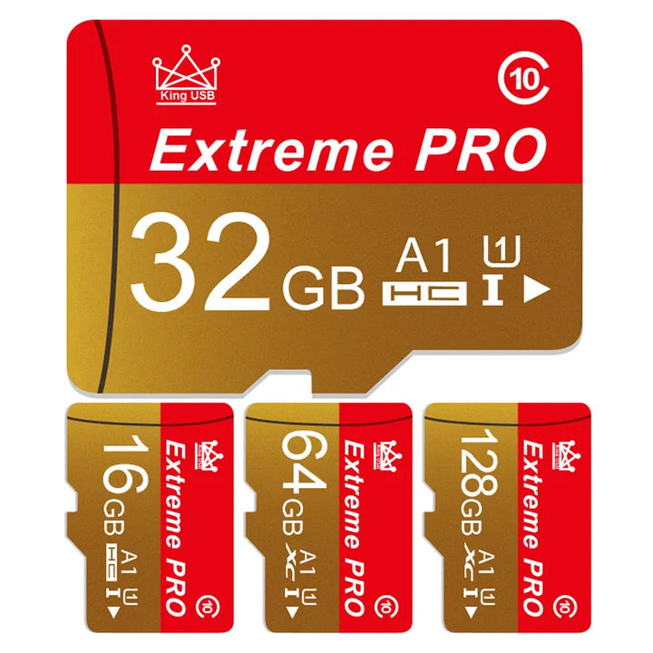 Memory Card 256GB 128GB 64GB Extreme Pro Mini SD Card 32gb 16gb U1 V10 TF Card high speed Flash Card 32GB for Phone Camera Drone