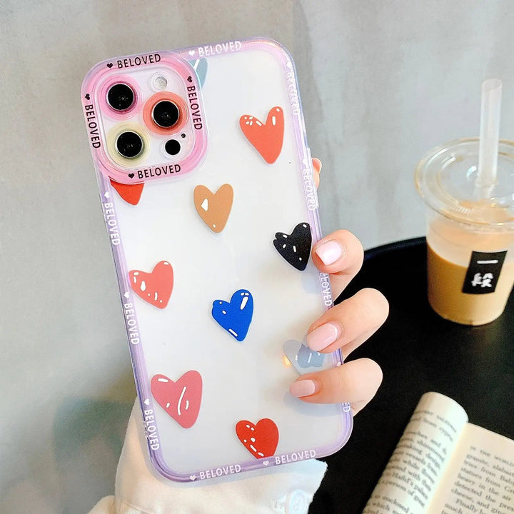 Heart Graffiti Phone Case