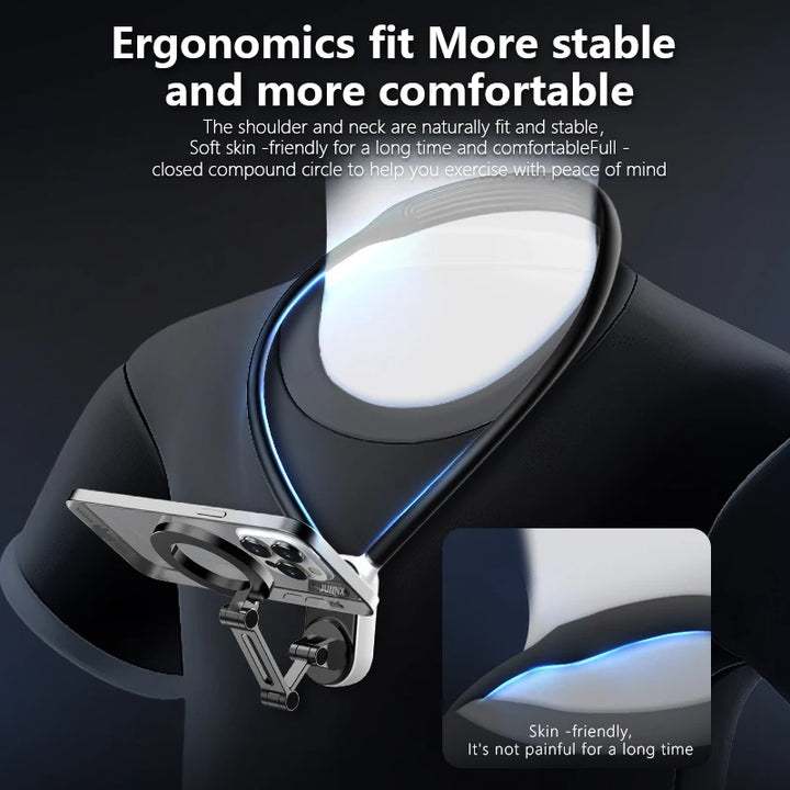 Portable Strong Magnetic Neck Mount