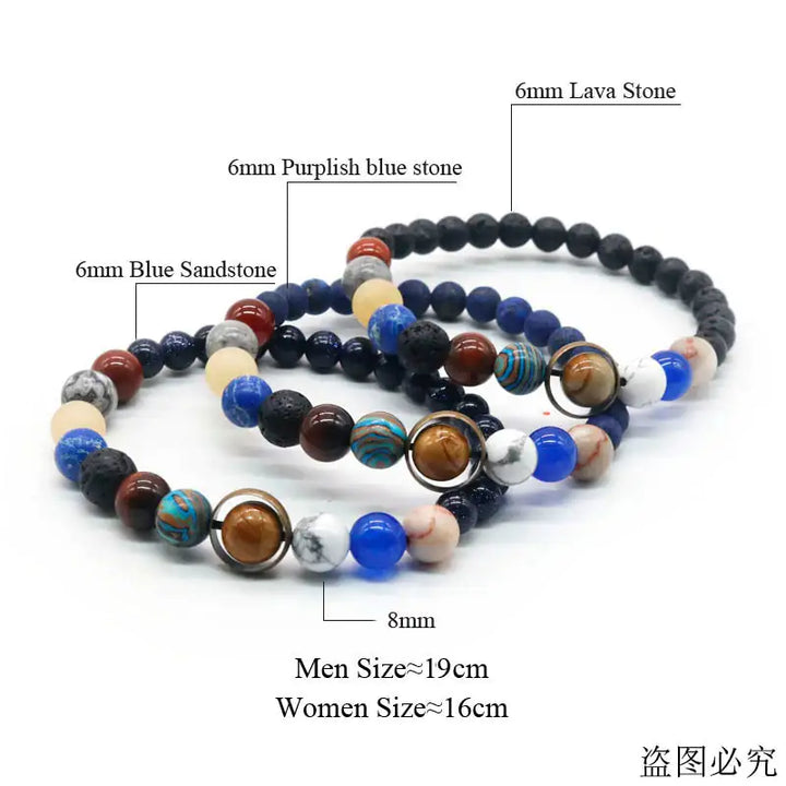 Solar System Bracelet