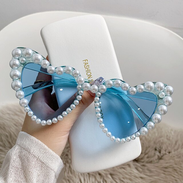 Cat Eye Heart Sunglasses