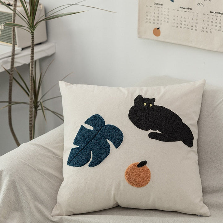 Cheeky Cat Cushion Cover