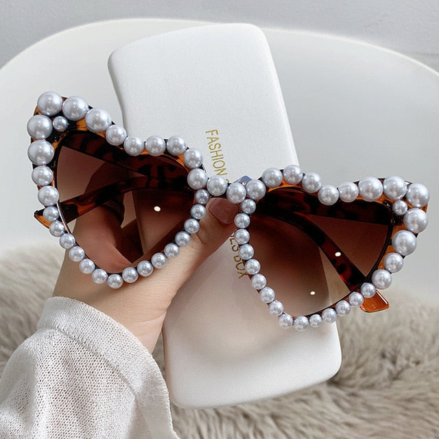 Cat Eye Heart Sunglasses