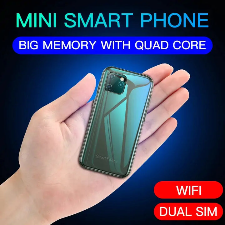 Mini Android Quad Core Pocket Phone