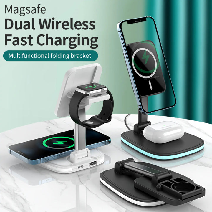 3in1 Magnetic Wireless Charger