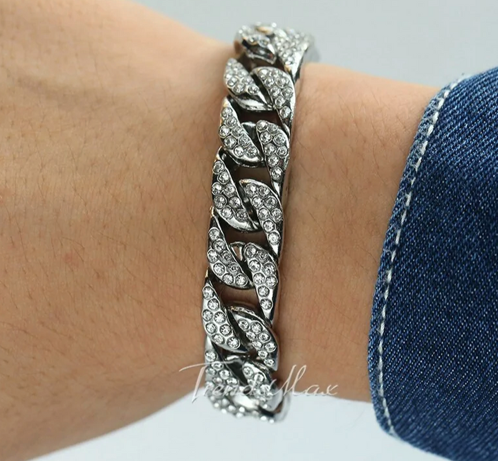 Miami Curb Cuban Chain Bracelet