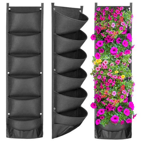 Vertical Hanging Garden Pots