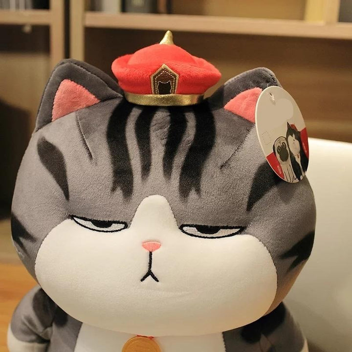 Kawaii Moody Giant Cat Plush