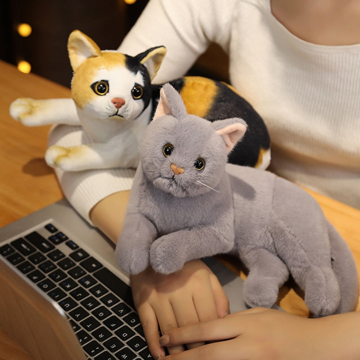 Realistic Cat Plush Toys