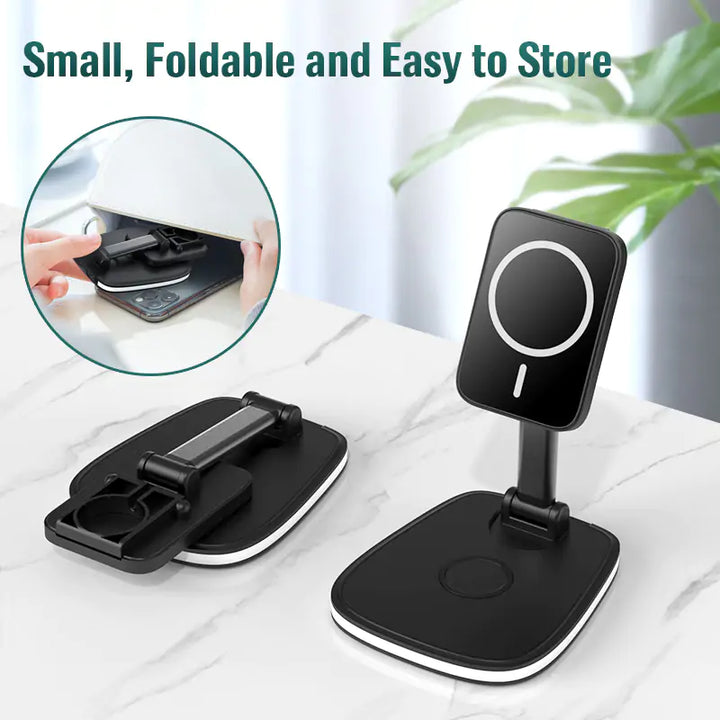 3in1 Magnetic Wireless Charger